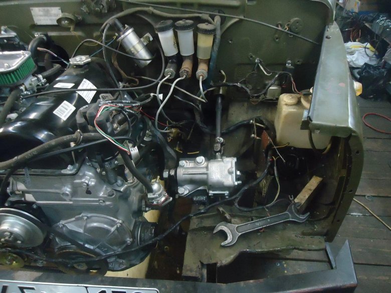 ЛУАЗ 969м ВАЗ мотор