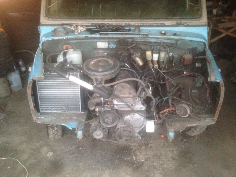 ЛУАЗ С двигателем ВАЗ 2103