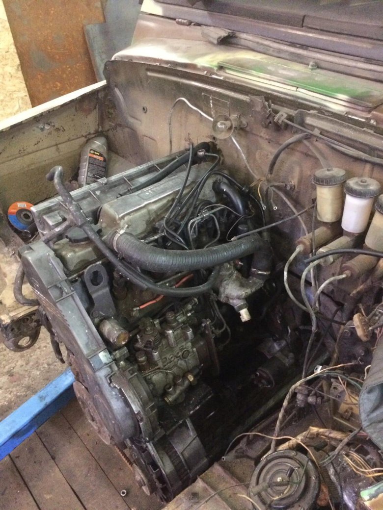 ЛУАЗ-969 двигатель