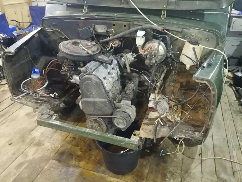 ЛУАЗ 1302 двигатель