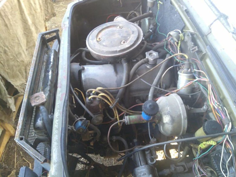 ЛУАЗ С жигулевским двигателем