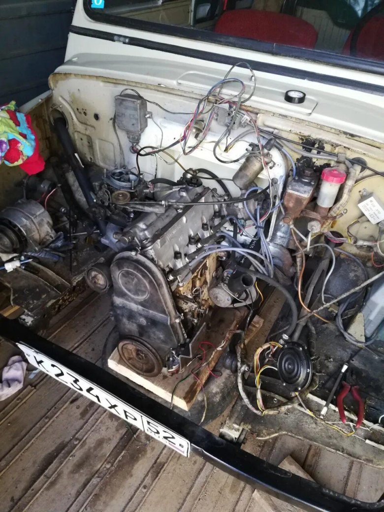 ЛУАЗ 1302 двигатель