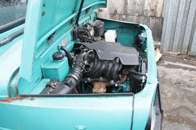 Двигатель ВАЗ 2114 на ЛУАЗ