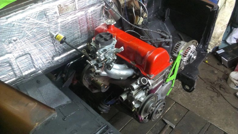 Двигатель Таврии на ЛУАЗ 969м