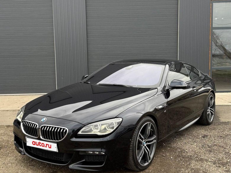 Bmw m6 f13 черная