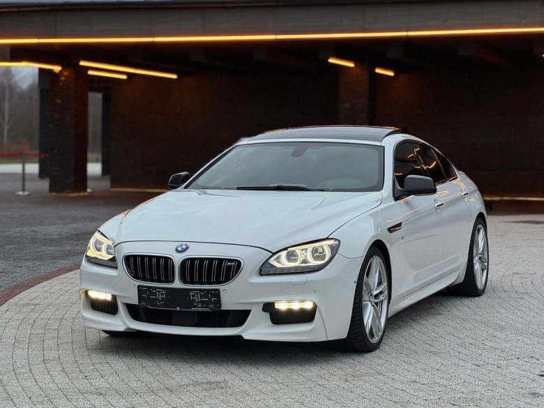 Новая бмв 6 серии белая