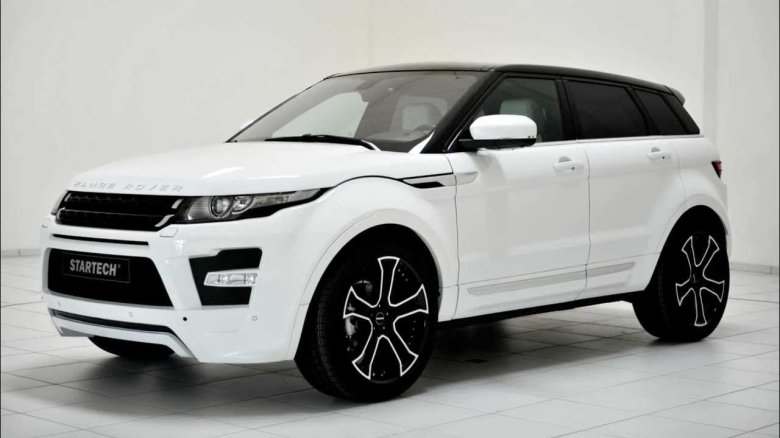 Range Rover Evoque белый с черной крышей