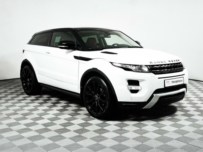 Land rover range evoque белый