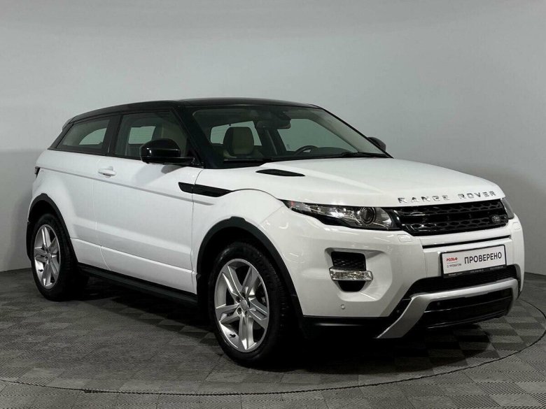 Land Rover range Rover Evoque белый