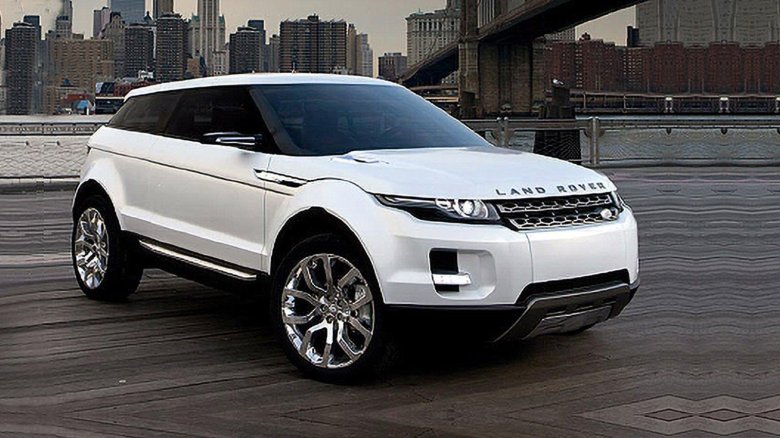 Машина рендж ровер новый