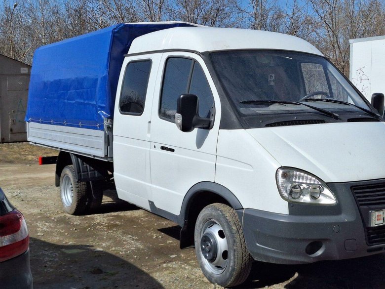 Газ-33023 шестиместная «газель бизнес фермер» тентовый