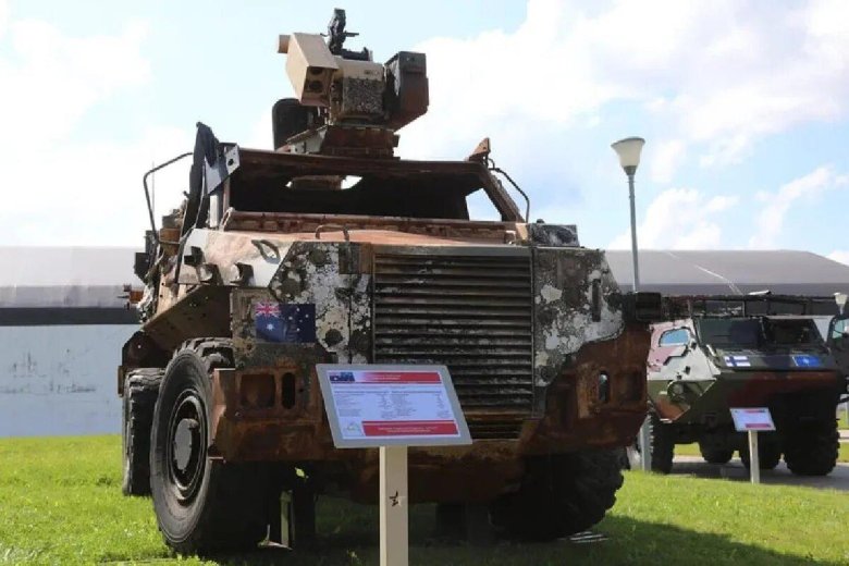 Трофейная техника ВСУ В парке Патриот