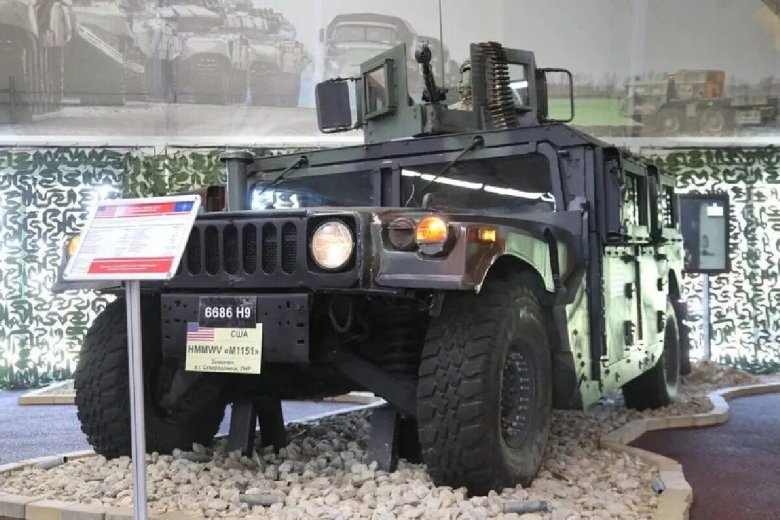 Трофейная техника ВСУ В парке Патриот