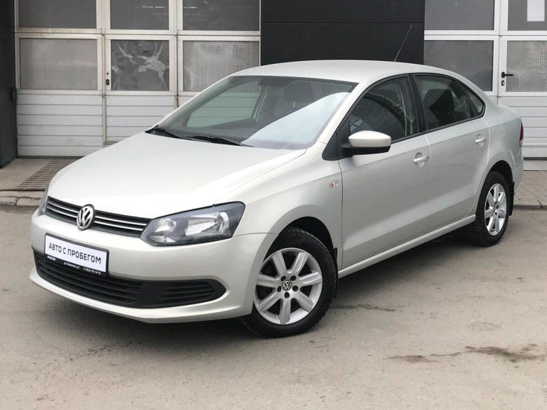 Фольксваген поло серебристый