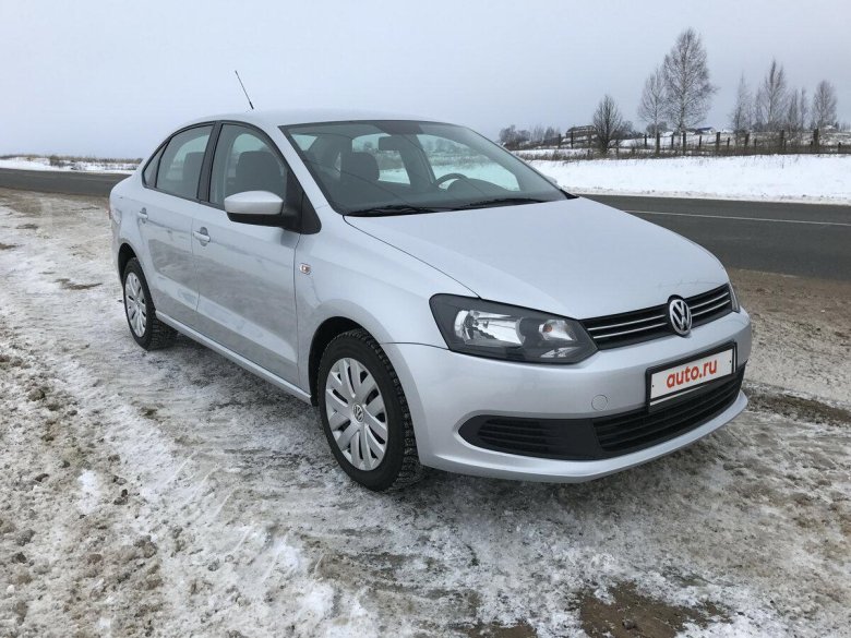 Фольксваген поло седан 2012 серебристый