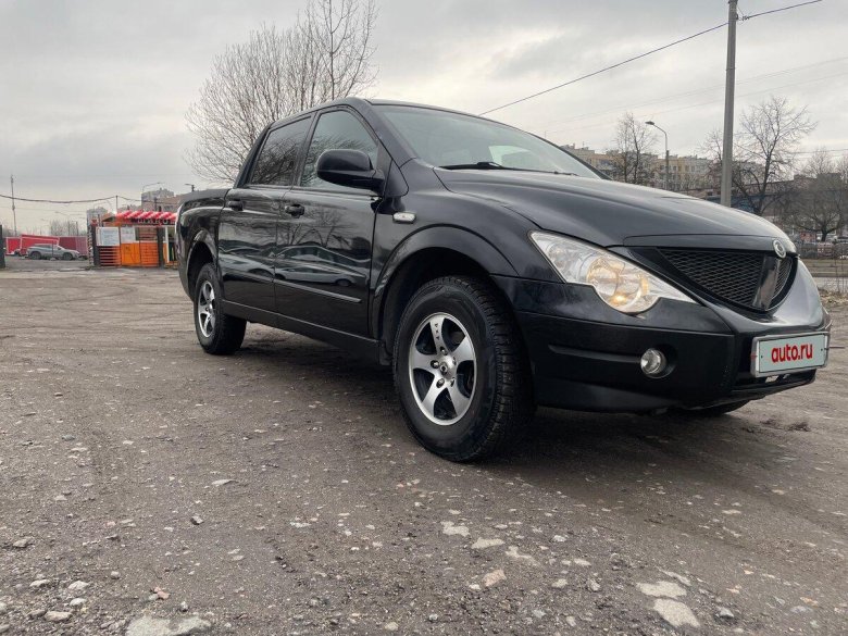 Машина ssangyong actyon