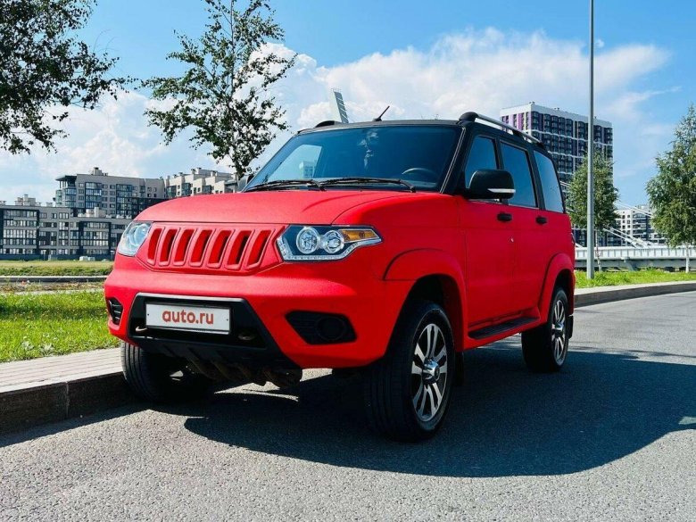 Уаз патриот 2021 оранжевый