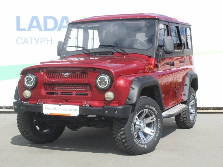 УАЗ Хантер красный