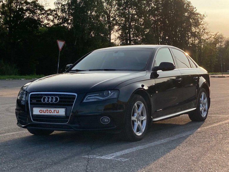 Audi a4 2008 черная
