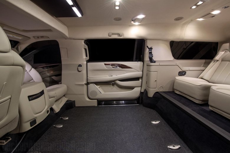 Cadillac escalade esv 2018 салон