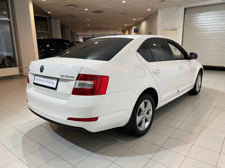 Шкода октавия 2015 белая