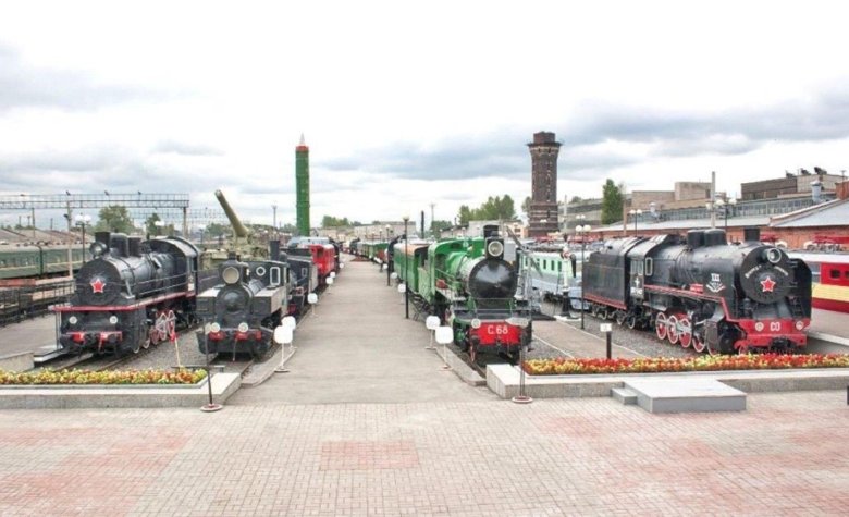 Железнодорожный музей в Санкт-Петербурге на Балтийском вокзале