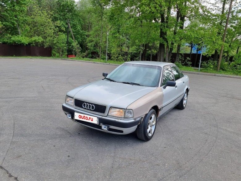 Ауди 80 бочка серая