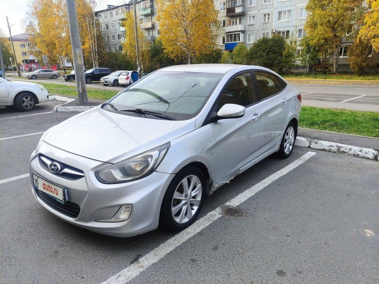 Солярис 2012 года бежевый