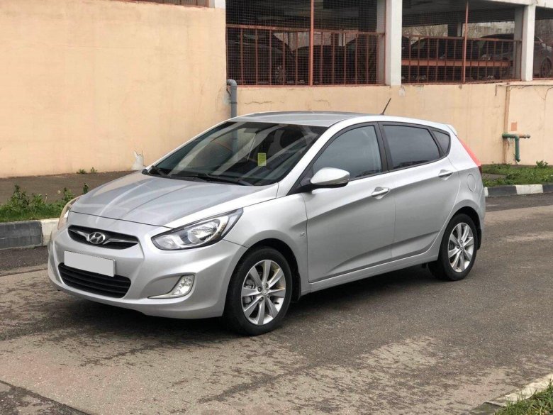 Хендай Солярис хэтчбек 2012