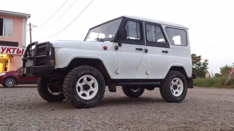 УАЗ 469 белый Раптор