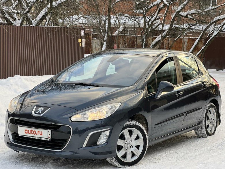 Пежо 308 черный