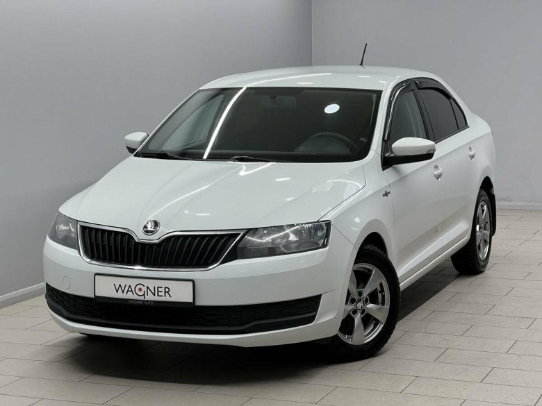 Шкода рапид 2017 белый