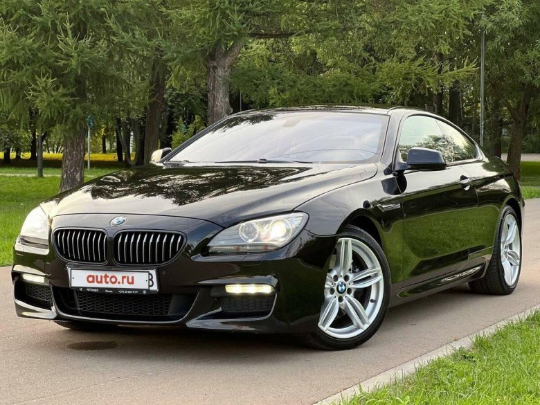 БМВ 6 купе 2013 черная