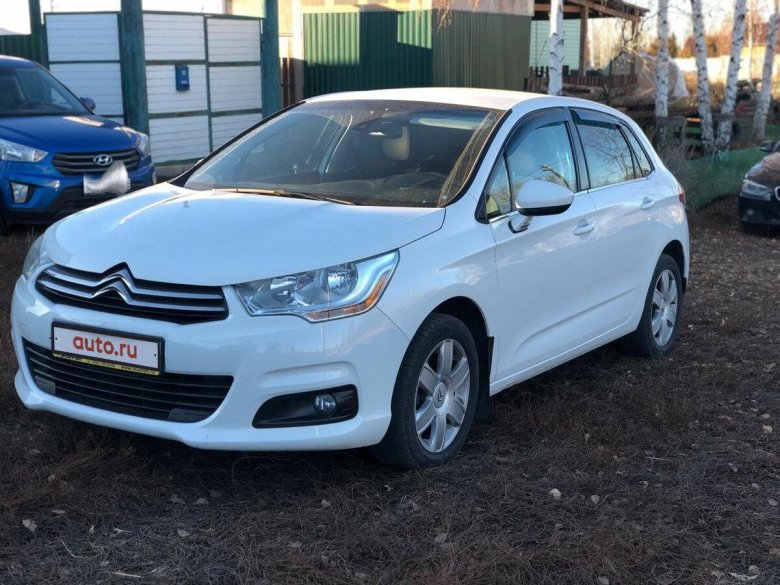 Ситроен с4 2012 белый