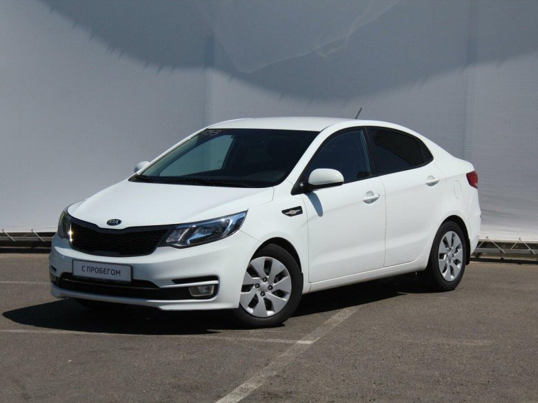 Киа рио 2017 белая