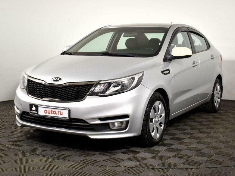 Киа рио 3 седан серебристый