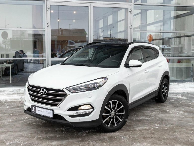 Hyundai Tucson 2018 — 2021 III Рестайлинг белый