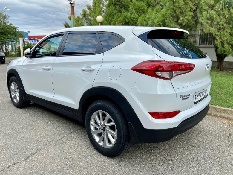 Хюндай Туксон 2016 белый