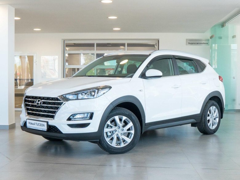 Hyundai Tucson 2019 белый