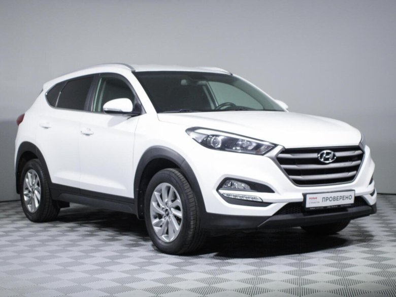 Hyundai Tucson 2018 — 2021 III Рестайлинг белый