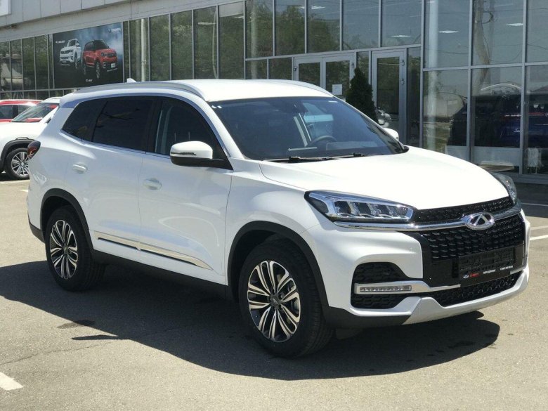 Chery tiggo 8 белый