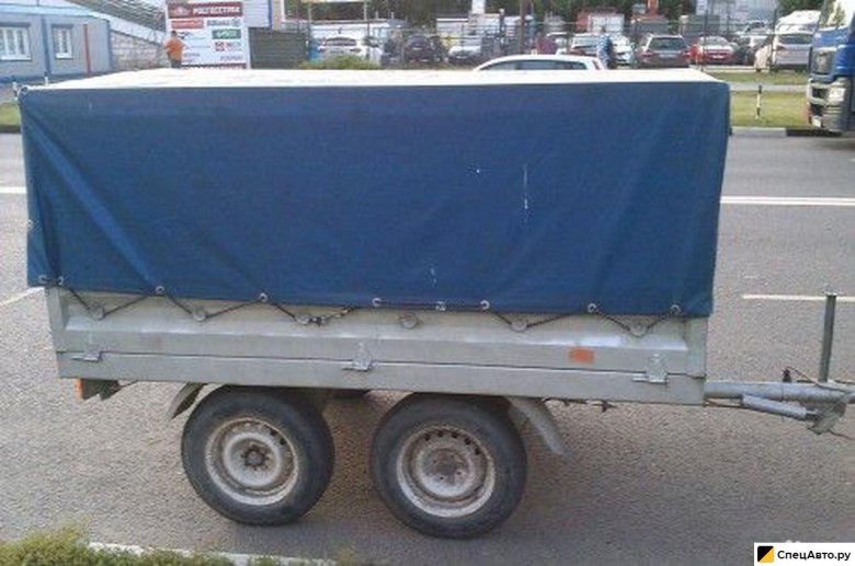 Прицеп для легкового автомобиля двухосный