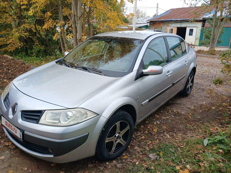 Рено меган 2 рестайлинг 2007