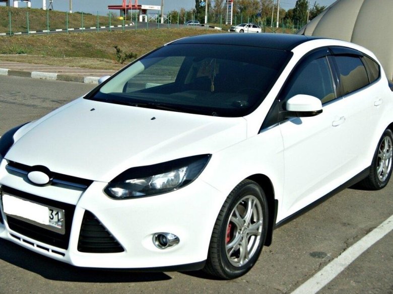 Форд фокус 3 белый