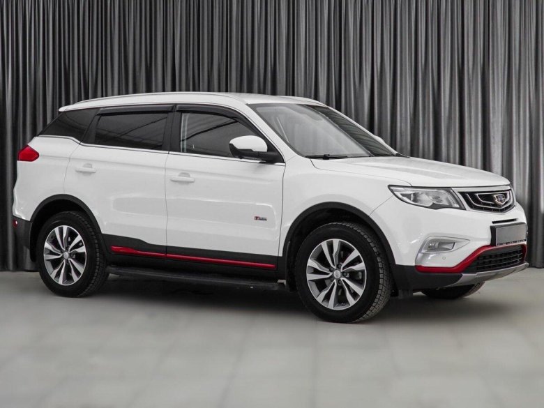 Джили атлас белая