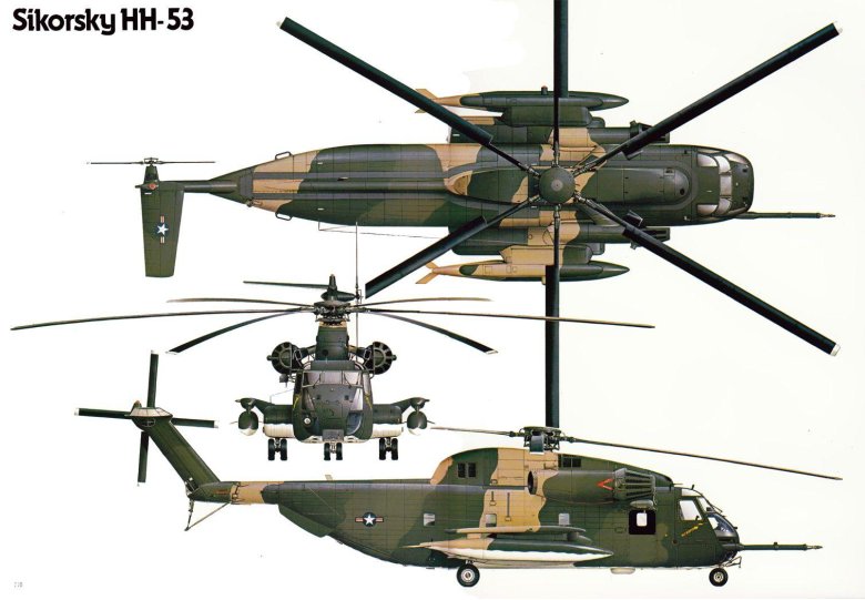 Вертолёт Ch-53e super Stallion