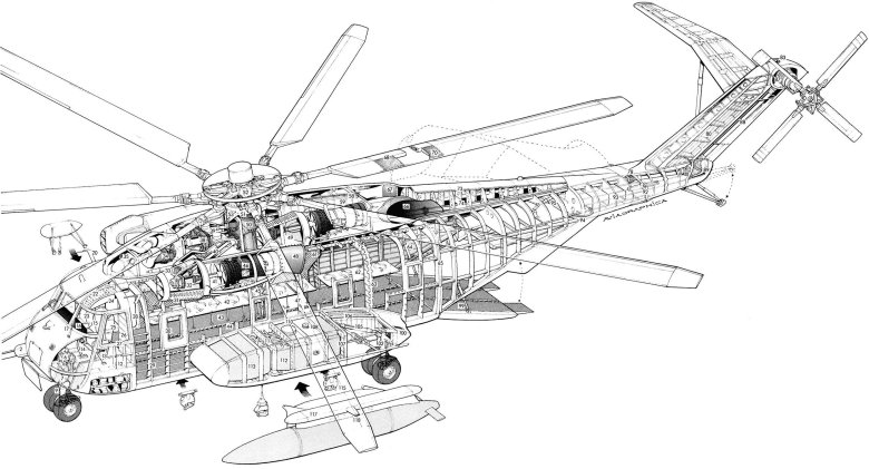 Sikorsky Ch-53 вертолёт
