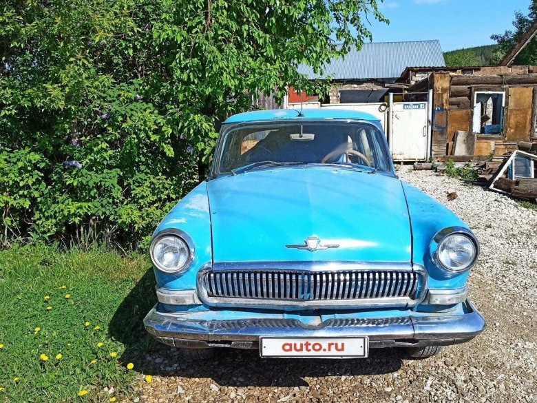 Волга 21 голубая