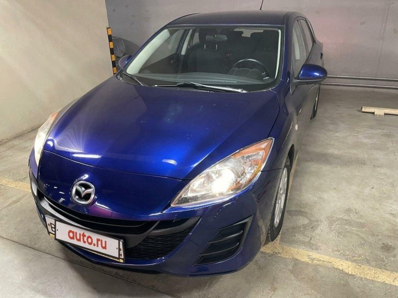 Mazda 3 BL голубая