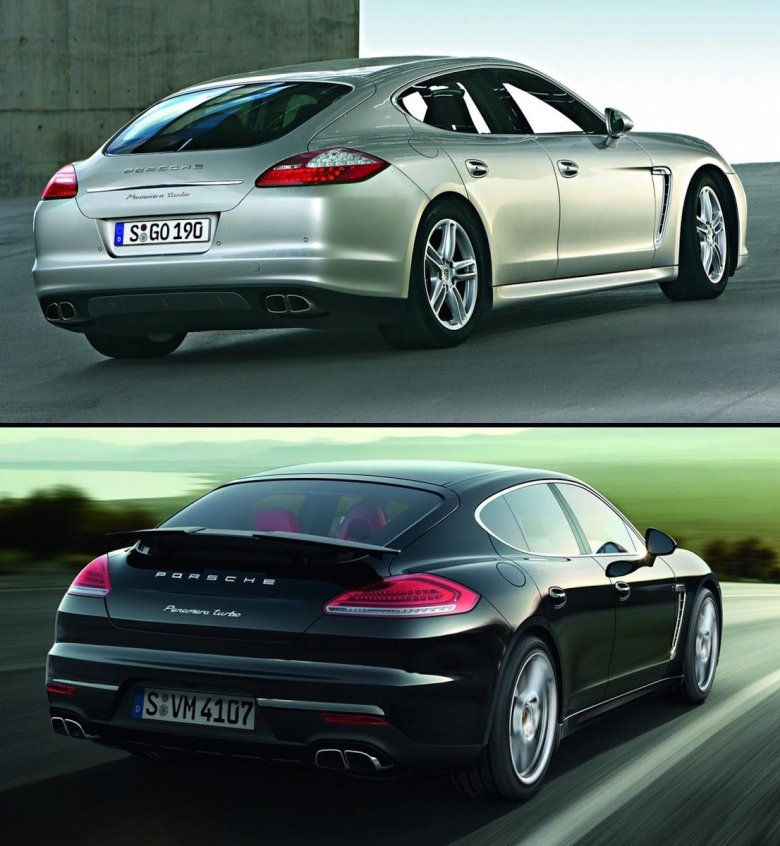 Porsche Panamera 1 и 2